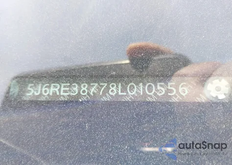 2008 Honda Cr-V Ex-L z USA, uszkodzony, nr VIN 5J6RE38778L010556